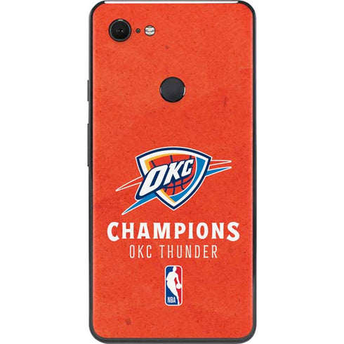 2025 NBA Champions Oklahoma City Thunder Google Pixel 3 XL Skin